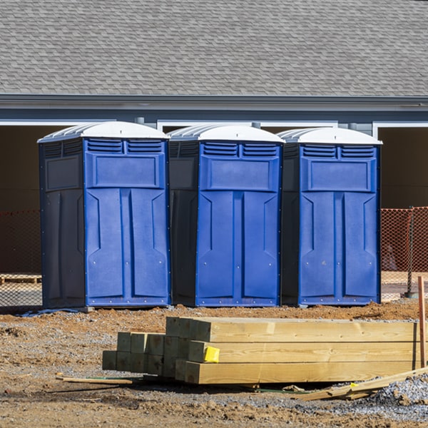 what is the cost difference between standard and deluxe portable toilet rentals in Clermont Kentucky